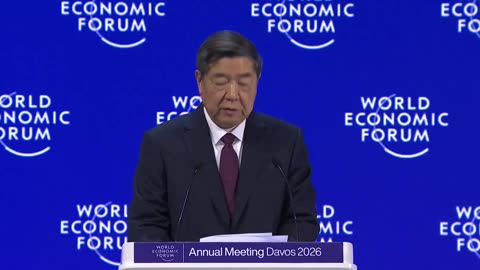 Breaking WEF Davos 2026 China Vice Premier Reveals $140 Trillion Economic Powerhouse