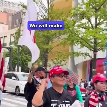 THEY LOVE TRUMP IN JAPAN