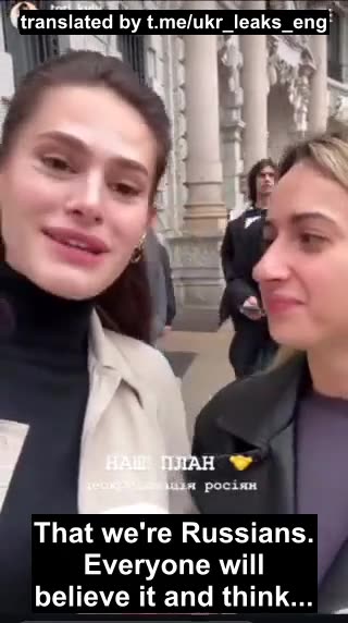 Ukrainian women in Milan have come up with a "reliable plan