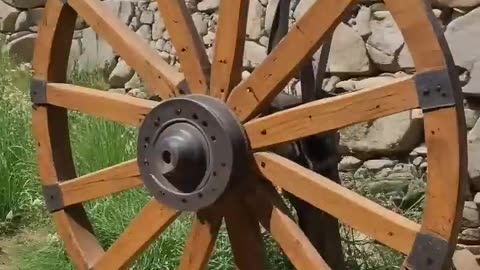 Evolution of the wheel made with AI #evolution #ai #wheels