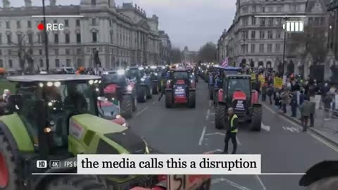 1,872 Tractors STORM London — Capital UNDER SIEGE Live!