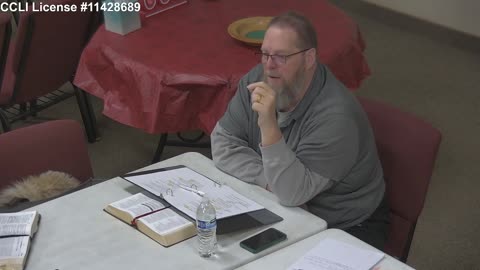 Wednesday Evening Bible Study At Moose Creek Baptist Church 1/14/2026