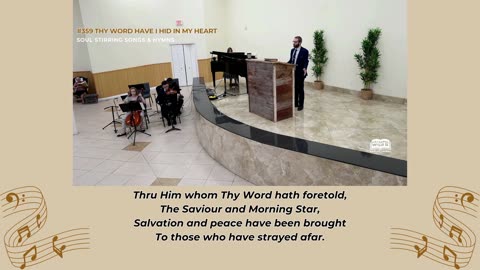 #359 Thy Word Have I Hid In My Heart Congregational (FWBC)