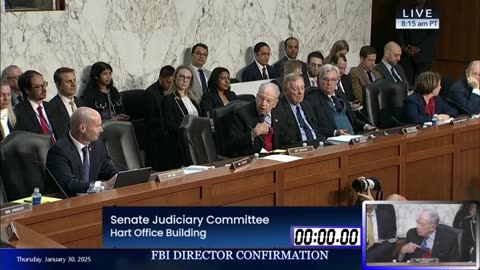 Short 3-minute highlight clip of #KashPatel's 5-hour confirmation hearing on 1/30/2025