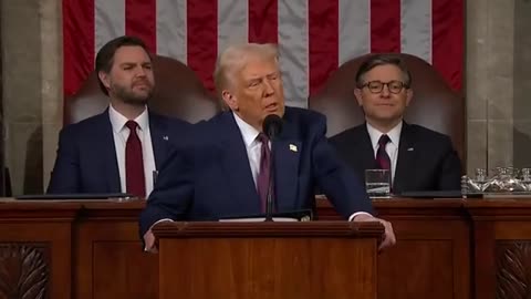 Donald Trump delivers Congress speech