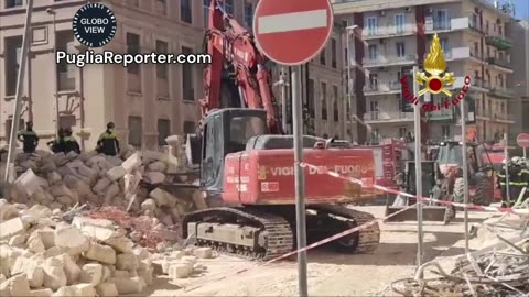 Bari: ritrovata viva la donna sepolta dalle macerie del crollo di via De Amicis