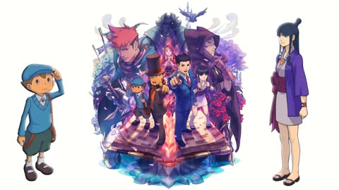 Sealed Memories - Professor Layton vs. Phoenix Wright_ Ace Attorney (GilvaSunner)