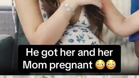 Dude Impregnates Mother and Daughter