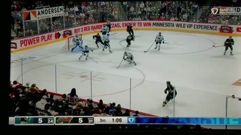 SJ vs MIN - Wild Tied 5-5