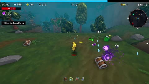 Projectile Speed test 6: Amog and W. Dagger