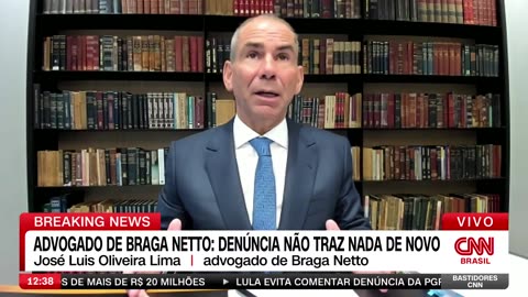 José Luis Oliveira Lima, advogado do general Walter Braga Netto, diz que não houve direito de defesa assegurado na investigação de suposta trama golpista.