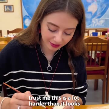 Sasha and Russia uploaded: It’s SO much harder than it looks!