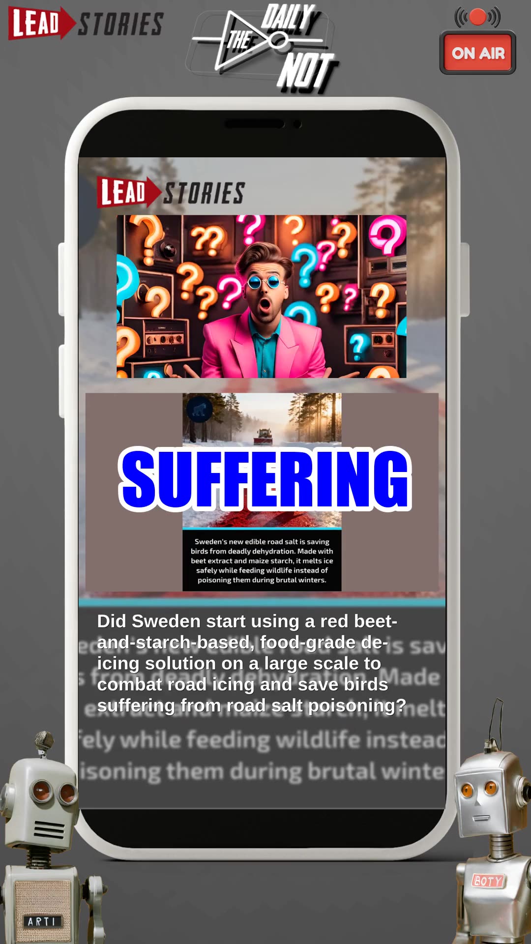 The Daily NOT - A show about what didnt happen today. Episode 582.