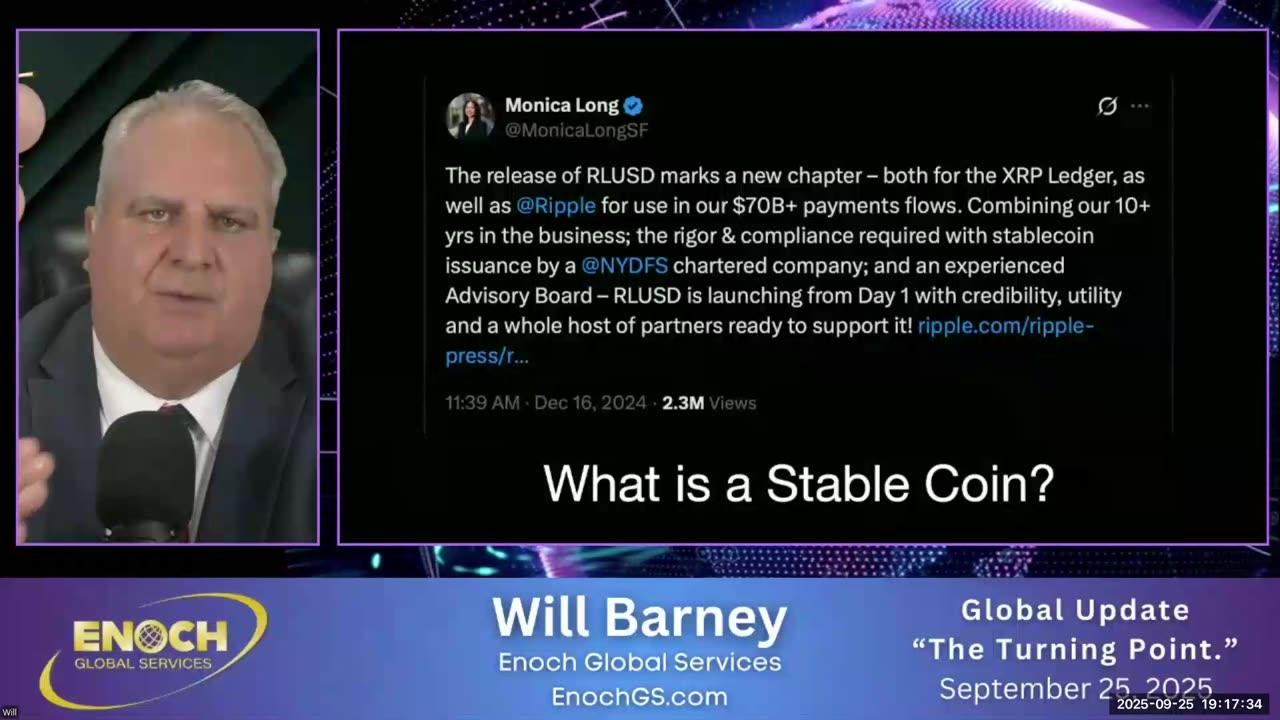 2025-09-25 - Global Affairs Update with Former Banker Will Barney