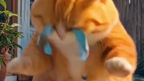 Funny cat