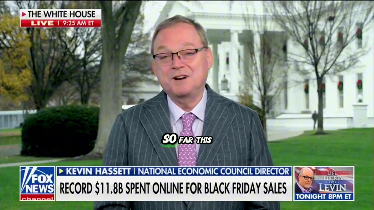 BREAKING: Kevin Hassett Says This Was the BEST Black Friday in U.S. History