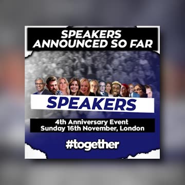 "Concerned about the rise of the WHO over national government policy? then join me this Sunday"