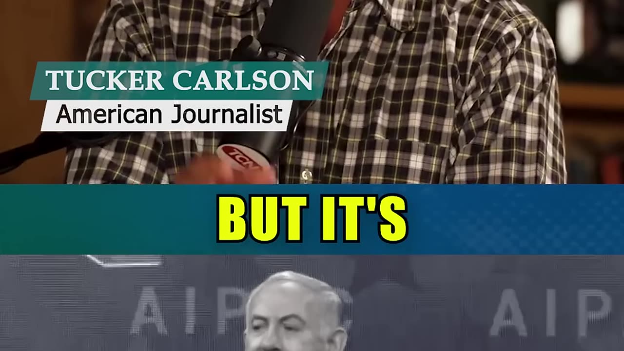 Tucker Carlson Calls Out AIPAC