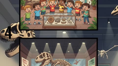 Adventure in the Dinosaur Museum 🦕🏛️ | Can You Spot the Differences? 👀