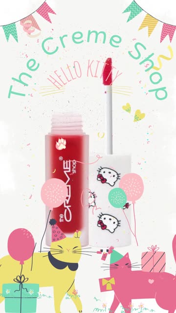 The Crème Shop x Hello Kitty Kawaii Kiss Lip Oil