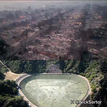 CRIMINAL: The Pacific Palisades reservoir was EMPTY & OFFLINE ⬇️ (read)