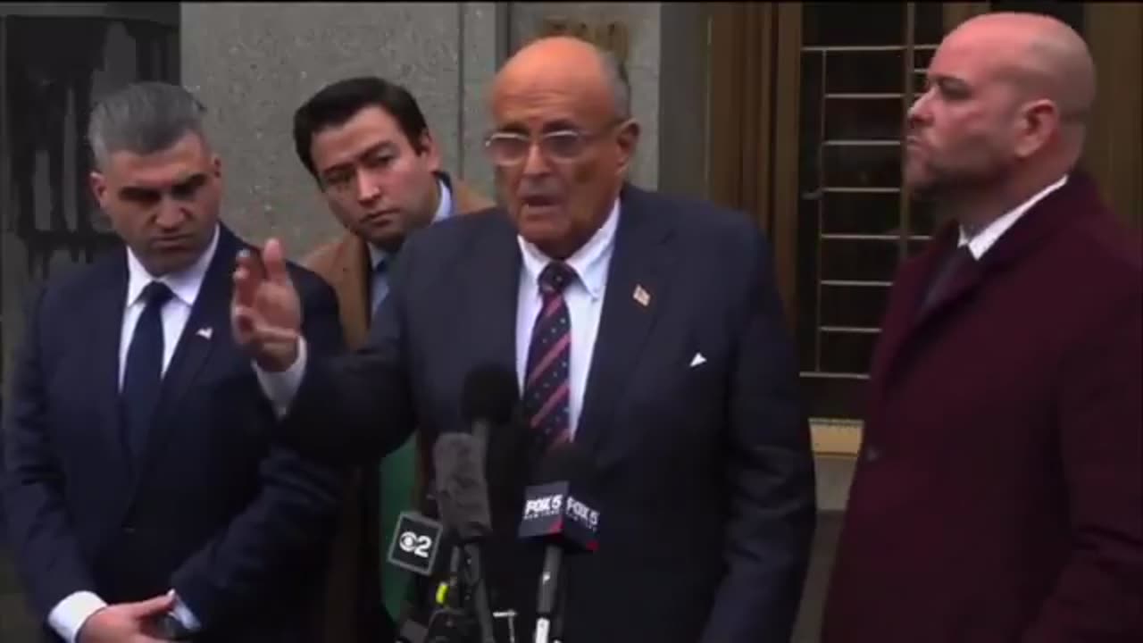 Rudy Giuliani: "This is a pure application of the persecution"