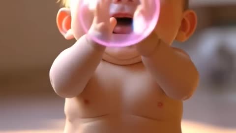 Cute Baby Has A Laughing Attack! #funny #babylaughing #cute