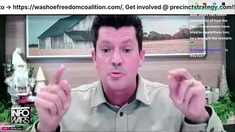 Alex Jones, Info Wars, 12/22/2025