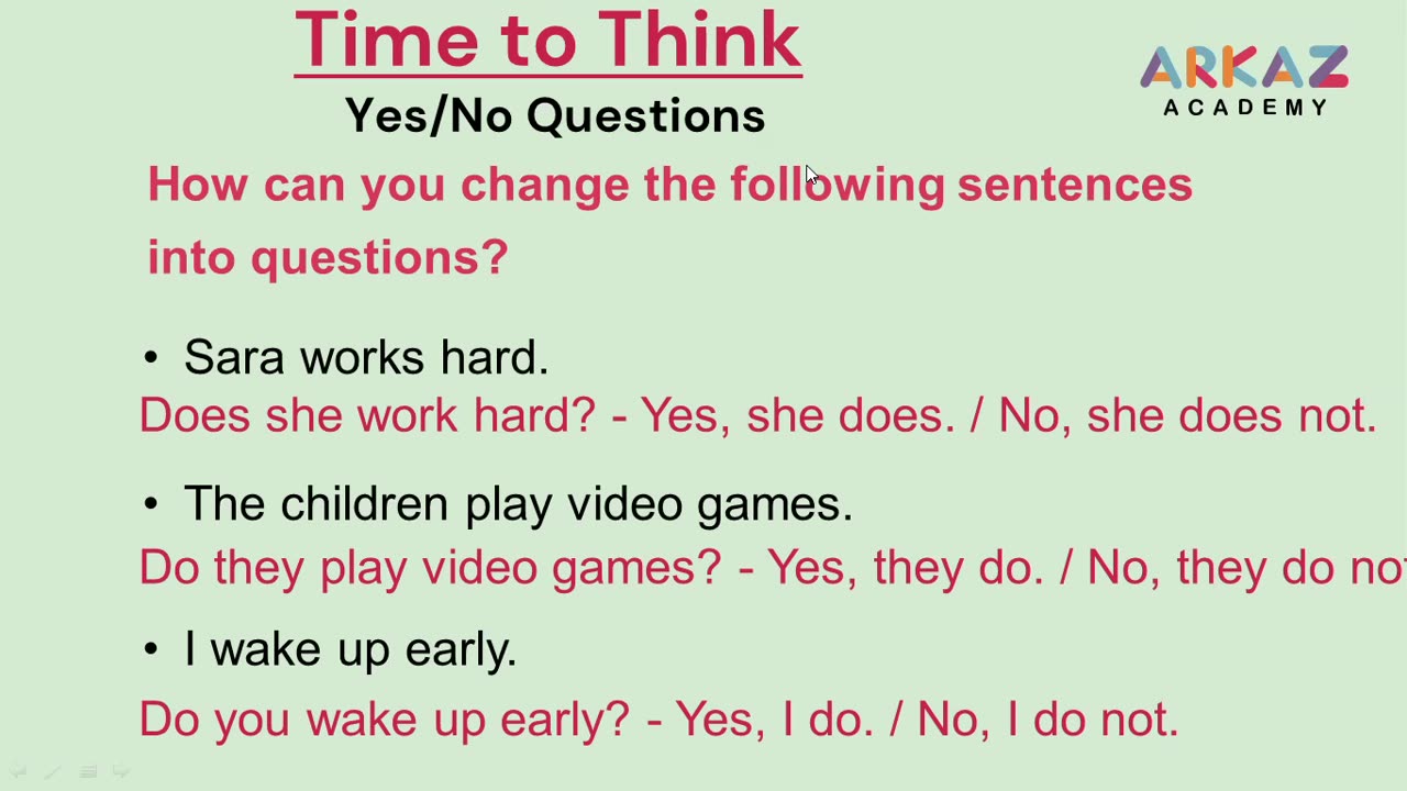 Forming Questions-14