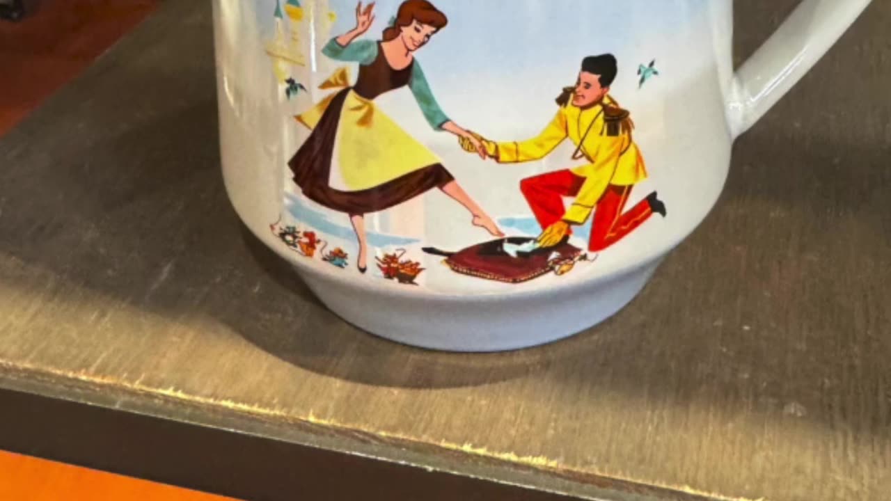 Disney Parks Cinderella Ceramic Mug #shorts