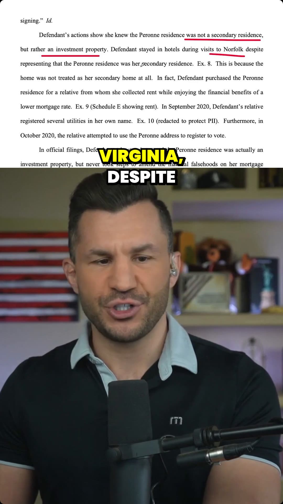Letitia James Mortgage Claims QUESTIONED