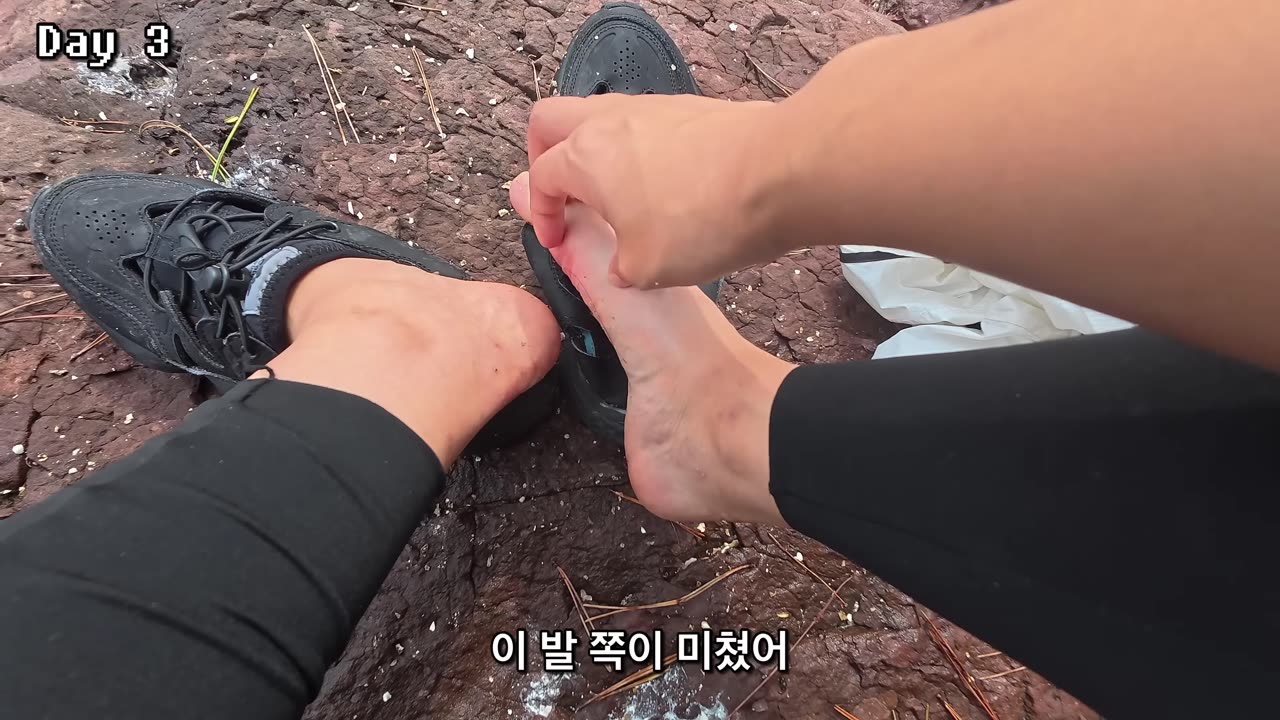 여자혼자 무인도에서 살 수 있을까_(텐트, 불, 식량X)