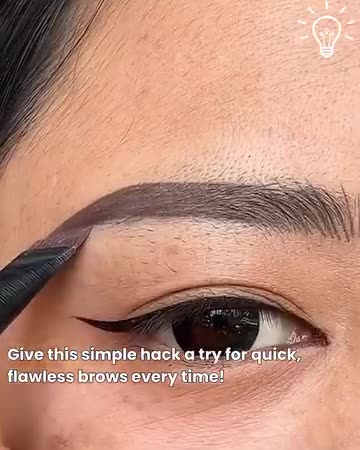 Give this simple hack a try for perfect brows!