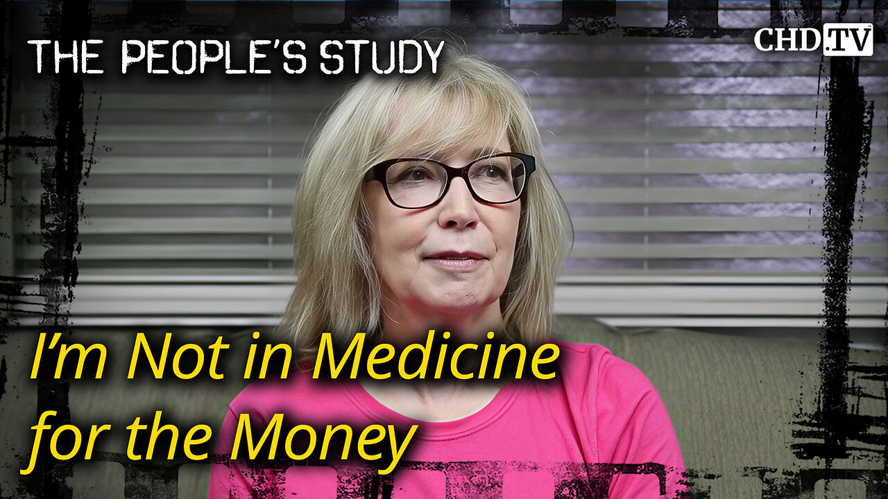 I’m Not in Medicine for the Money