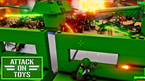 Lego Sarge On The Brink! Attack On Toys