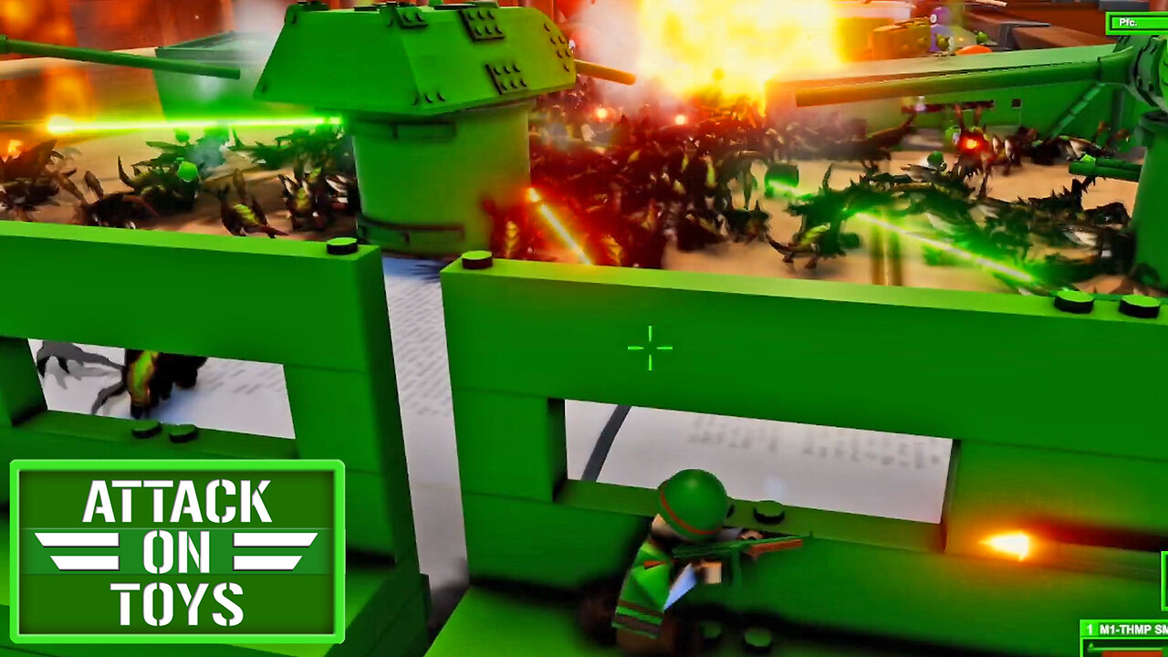 Lego Sarge On The Brink! Attack On Toys