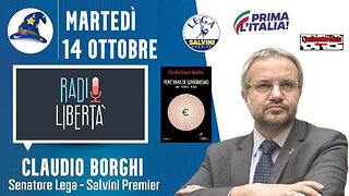 🔴 100ª Puntata della rubrica "Scuola di Magia" di Claudio Borghi su Radio Libertà (14.10.2025)