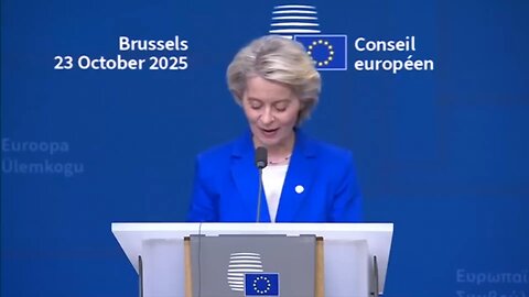 😆 Ursula von der Lyin’? EU chief vows to ‘respect international law’…