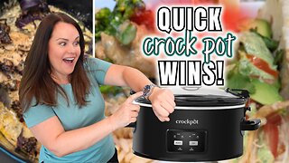 5 Crock Pot Meals for When You’re Short on Time So Easy & So Good!