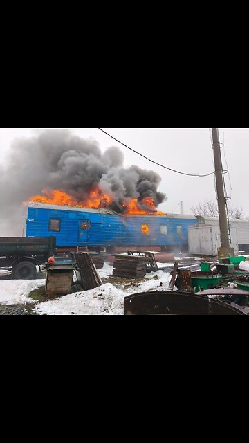 🇷🇺 ⚔️ Russia destroyed one of the main centers used to move supplies and people around