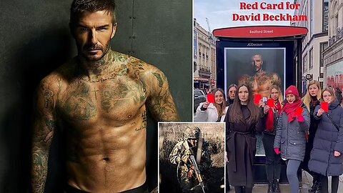 David Beckham Responds to Russian Trademark Claims