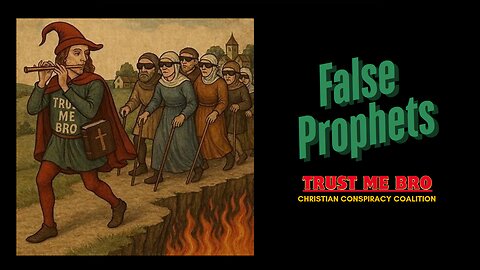 "False Prophets: TRUST ME BRO" - Christian Conspiracy Coalition