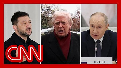 Trump: If Zelensky doesn't accept peace deal 'he can fight his little heart out'