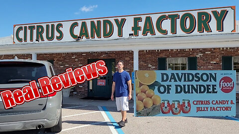 Davidson of Dundee - Real Citrus Candy Made Fresh Daily in Florida - Tour and Review