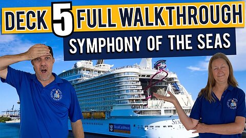 Symphony Of The Seas Public Deck 5 | Tall Man's Cruise Adventures
