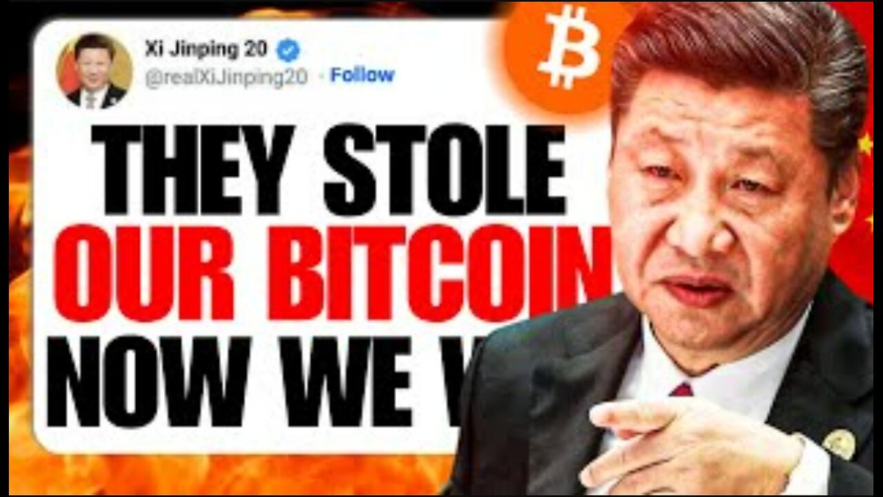 China Sends HUGE Bitcoin WARNING At America!(THEY FROZE ALL THEIR BITCOIN?)