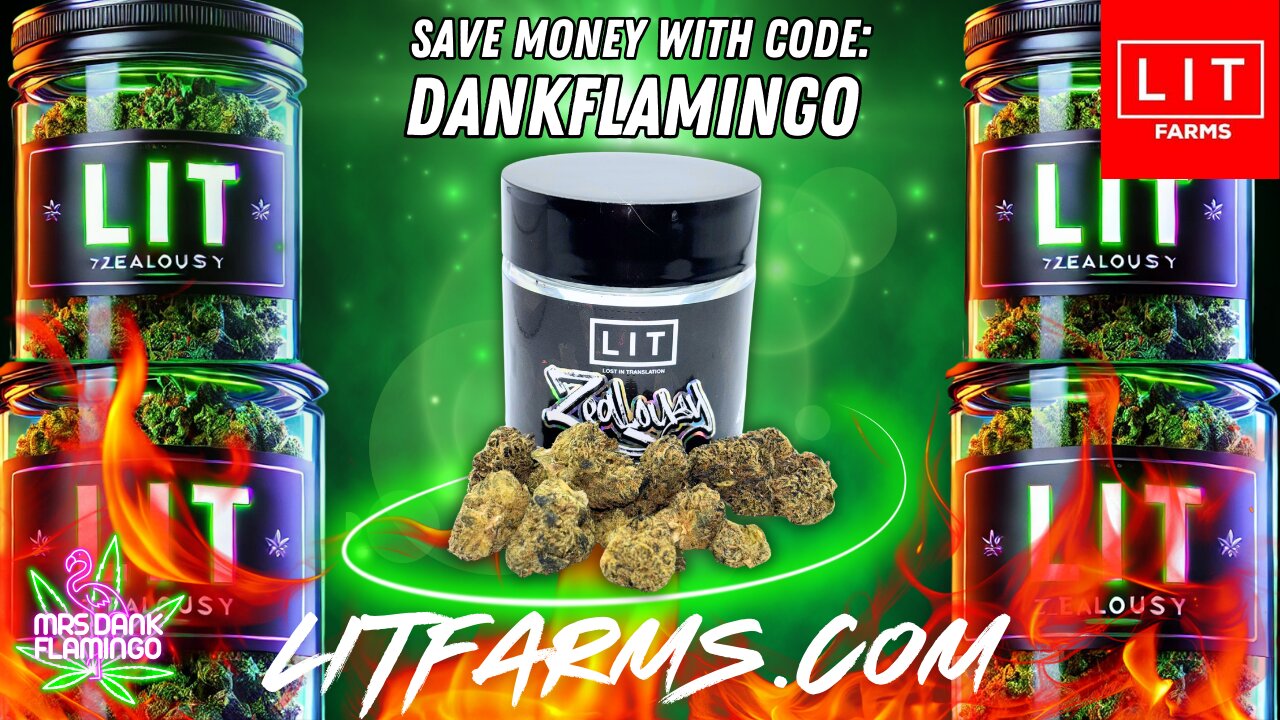 Firing Up Some Zealousy from LIT Farms! Mrs Dank Flamingo Review!!