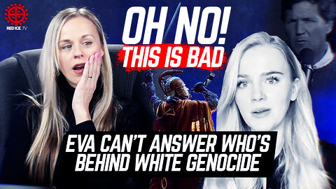 Eva Vlaardingerbroek Can't Give An Answer on Who's Behind White Genocide