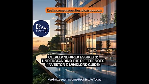 Cleveland-Area Markets: Understanding the Differences (Investor & Landlord Guide)