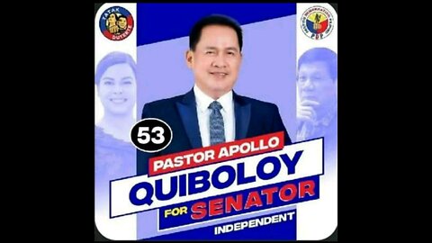 VOTE STRAIGHT PDP LABAN 🇵🇭💖 #53 PASTOR APOLLO QUIBOLOY 🇵🇭